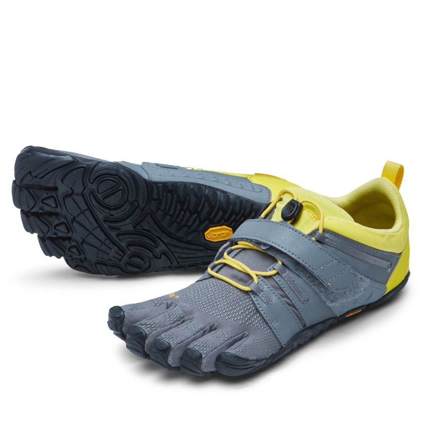 V-Train 2.0 Women's Grey Yellow Black Vibram